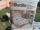 Vintage Bucilla Applique Quilt Kit Stamped 80  X 96   40224 Wreath Of Flowers