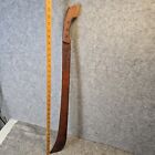 Red Vintage Legitimus Collins   Co Machete 25  Blade 31  Overall Made In Usa