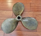 Antique Bronze 3 Blade Boat Propeller Prop 14x10 Vintage Rare Unique Part