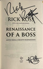 Rick Ross Signed Renaissance Of A Boss 1st Edition Hc Autographed - Ships Now