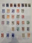 Large Lot Of Turkey Stamps Hinged On Paper