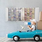 1 64 Scale Diecast Car Display Case Acrylic Doors Wall Mount Holds 100 Cars