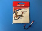 Eagle Claw Original    usa Flag    Fish Hook Hat Pin   Usa Flag Embroidered Patch  