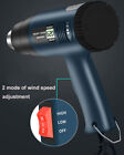 2500w Heat Gun Electric Hot Air Gun Dual Temperature Lcd Display 4 Nozzles Tool