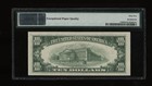 Dbr 1953-b  10 Silver Fr  1708 Gem Pmg 65 Epq Serial A11957134a