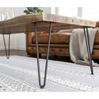 16 Inch Hairpin Table Legs   Black Metal   Set Of 4   Diy Furniture Projects