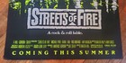1984  streets Of Fire  Michael Pare 27 X 41 Orig Advance Movie Poster  -  Rolled