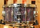 Gretsch 6 5x14 Usa Custom Black Satin Flame Nitron Snare Drum