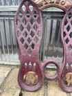 Vtg 1870s Old Industrial Wilson Sewing Machine Treadle Foot Pedal Cast Iron Part
