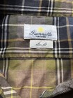 Giannetto Portofino Mens Plaid Shirt Made In Italy Small Buttondown