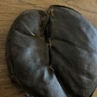 Antique Vintage Thick Catchers Baseball Glove Mitt - Estate Fresh - Rare 