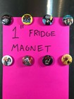 Heavy Metal 1  Refrigerator Magnet  8 Piece Set  Motorhead Iron Maiden Sabbath