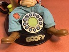 Vintage 1990s Telemania Goofy Animated Talking Telephone Disney Landline Phone  