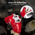 Intake Air Heater Relocation Kit For 2007 Dodge Ram 3500 All Trims 6 7l Cummins