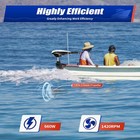 66lbs Thrust Electric Trolling Motor 12v 7 Speed Telescopic Handle Propeller