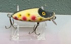 Vintage Eger Zig Zag Vamp Face Wood Fishing Lure  Rare  Fl Usa