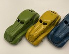 4 Vintage Pre War Japan Tin Toy Car Excellent Condition 1930s