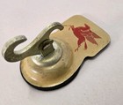 Vintage Mobilgas Red Pegasus Hook W Suction Cup Flying Horse