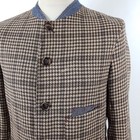 Luis Trenker Heritage Collection Janker Mens Sz 46 Beige Brown Jacket Coat