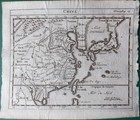 1729 - Chatelain - Small Map China Korea Japan With Yeso Attached