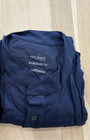 New Lufthansa First Class Van Laack Pajama Top In Navy Size Medium