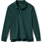 Lands End Big Kids Polo Mesh Shirt Small Med Large Xl Long Sleeve New