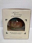 Rare Deere Hand Painted Ornament Walter Haskell Hinton   s A Friend In Need  Nib