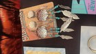 Vtg Lot Of 10 Random Assorted Pinbacks   Pins Earrings Keychain Bracelet