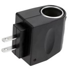 110v-240v Ac Plug To 12v Dc Car Cigarette Lighter Converter Socket Adapter Lot