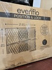 Evenflo 2026900 Position And Lock Farmhouse Pressure Mount Gate - Dark Wood