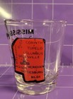 Vintage Mississippi Souvenir Shot Glass