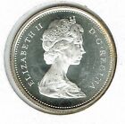 1965 Canadian Brilliant Uncirculated Proof Like Silver Caribou 25 Cent Coin