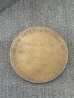 Liege 1939 Belgium French Delegation Art Deco Bronze Medal 60mm Marcel Renard