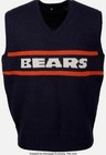 Mike Ditka Chicago Wool Vest Bears Sweater     Classic Sleeveless Pullover