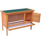 Outdoor Rabbit Hutch Small Animal House Pet Cage 1 Layer Wood
