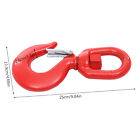 Locking Swivel Heavy Duty Swivel Lifting Hook  Lifting Hook With Safety Latch 5t