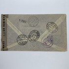 1945 Peru Examined Cover To Fribourg Switzerland With New York   Miami Cancels