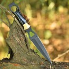 Handmade Fix Double Edge Blade Dagger Boot Knife Full Tang Survival Hunting