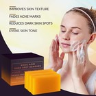 Natural Kojic acid Dark Spot Remover Soap Bars With Vitamin C  pack Of Two 