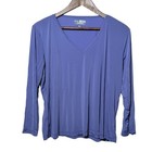 Jamie Sadock Sunsense  2  Long Sleeve Tops Purple Black Xxl Skinnylicious Light