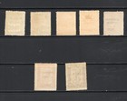 R9816  Paraguay  1930  Airmails  Surcharged  7v   Mlh