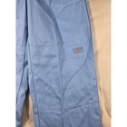Vtg Dickies Double Knee Work Pants Mens 32x32 Light Blue Loose Fit Twill