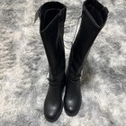 Arizona Jean Co  Women s Black Knee High Riding Boots Memory Foam Us 9