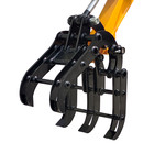 Attachments Grapple Attachment wide Backhoe Wood Grabber For Mini Excavators