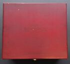 2012 Cfl 100th Grey Cup Complete Fan Set Original Wood Case Toronto Argonauts
