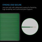 Soft Plant Twist Ties  10m Green Wire Ties For Gardening Home And Office