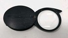 Vintage Bausch   Lomb Folding Pocket Swing Out 4x Magnifying Glass Loupe Usa