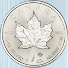 2026 1 Oz  9999 Fine Silver Canada Maple Leaf Silver Round