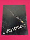 Rare Vintage 1982 Star Trek The Wrath Of Khan - Advance Promo Brochure  Poster