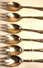 Lot Of 6 Gorham Portsmouth Sterling Silver Ice Cream Forks Pat  1918